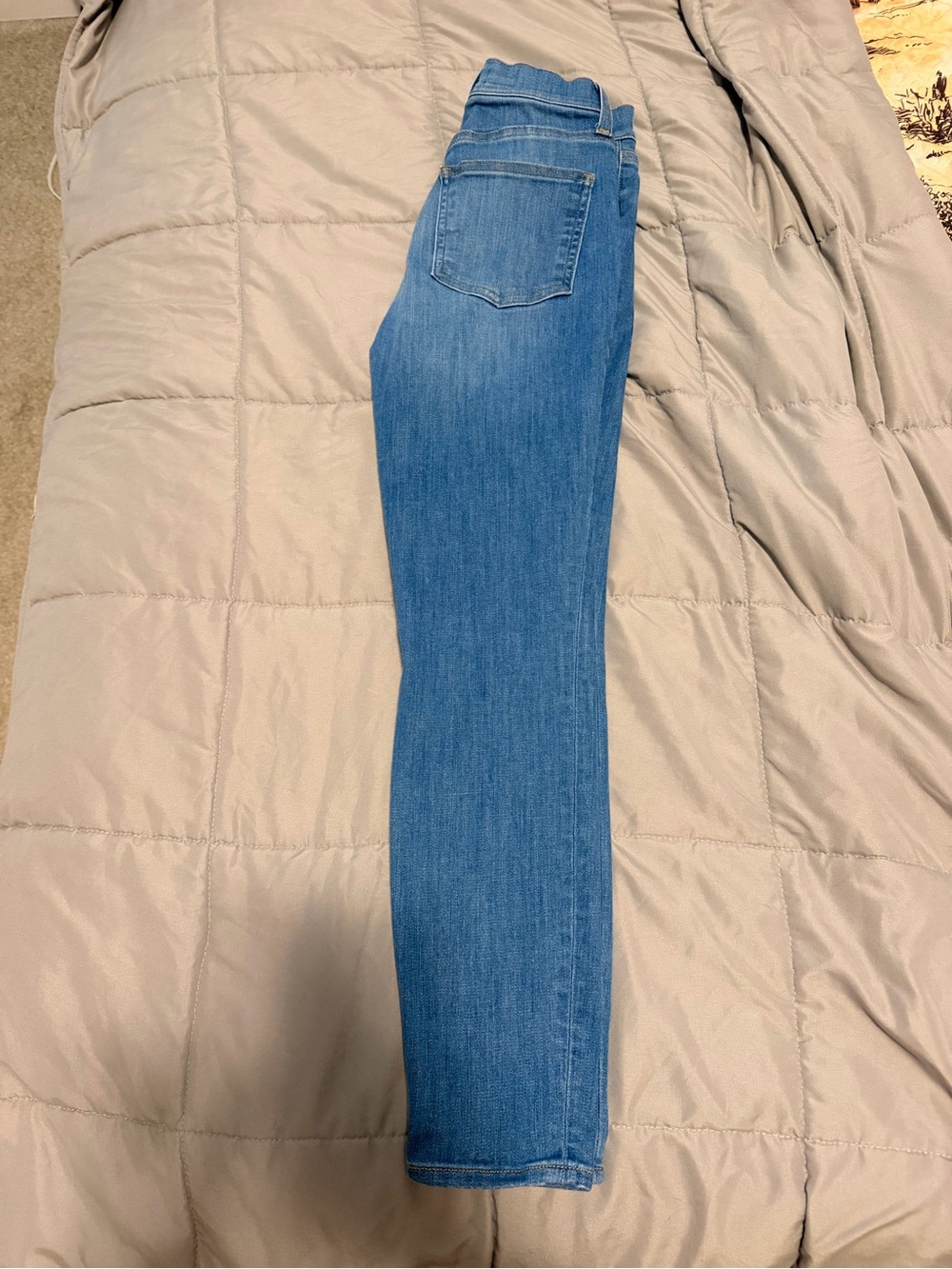 Veronica Beard Medium Blue Stretch Skinny Jeans